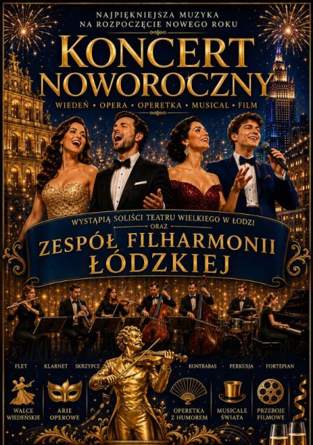 Koncert Noworoczny - Od Straussa aż po największe przeboje filmowe